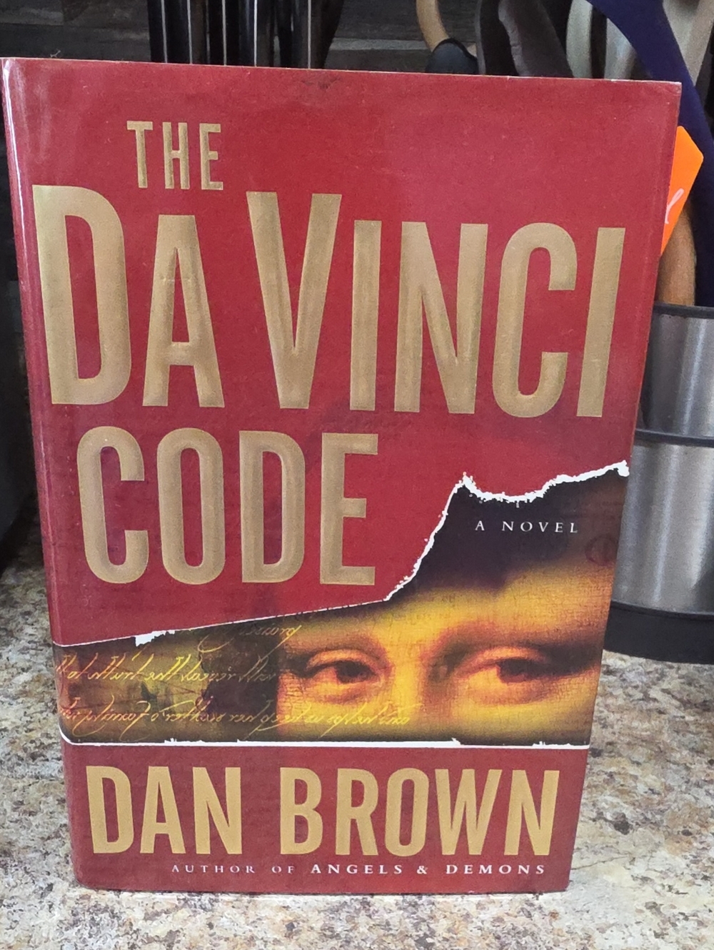 The Da Vinci Code Hardcover Book - Red. A True First Edition.